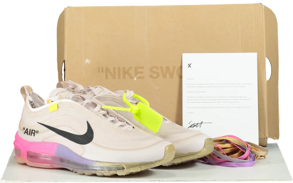 NIKE Off-White Elemental Rose Serena Queen UK 8.5 👟