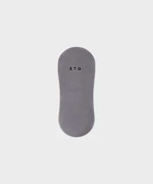 No Show Socks 3-Pack Grey