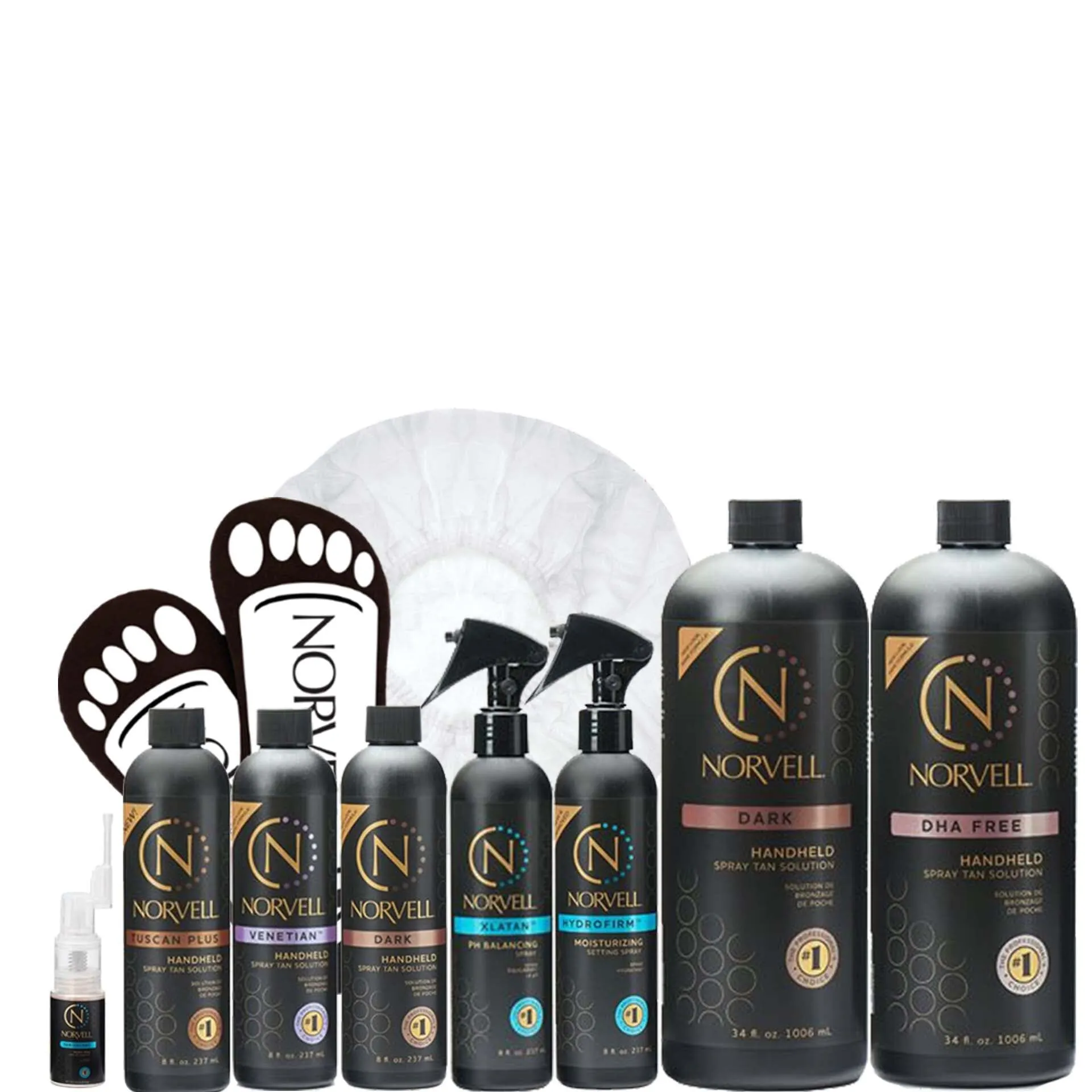 Norvell Pro Sunless Spray Kit ARENA With Professional Products