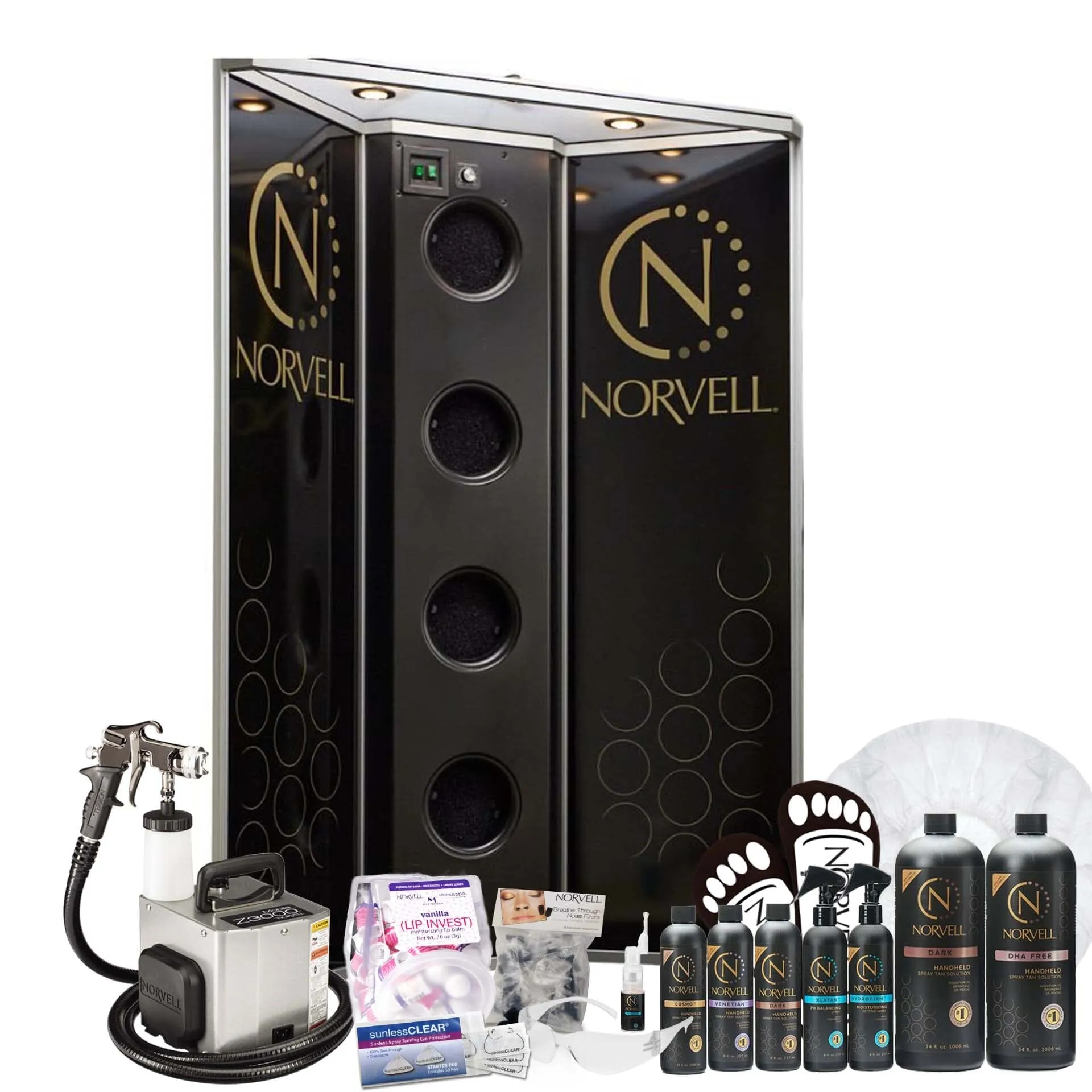 Norvell Pro Sunless Spray Kit ARENA With Professional Products