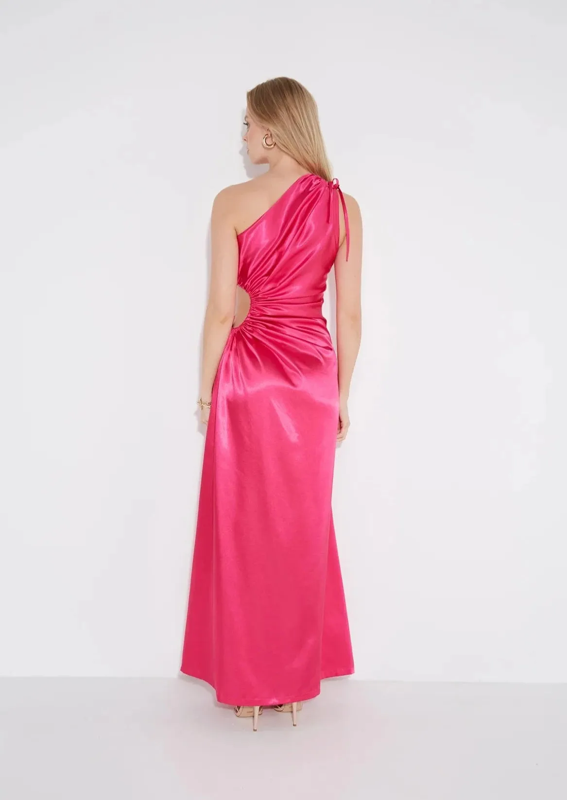 Nour Maxi Dress Fuchsia