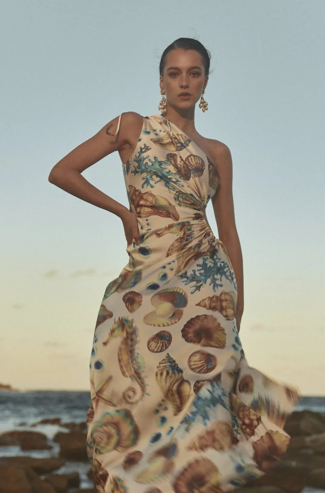 NOUR SEASHELL DRESS