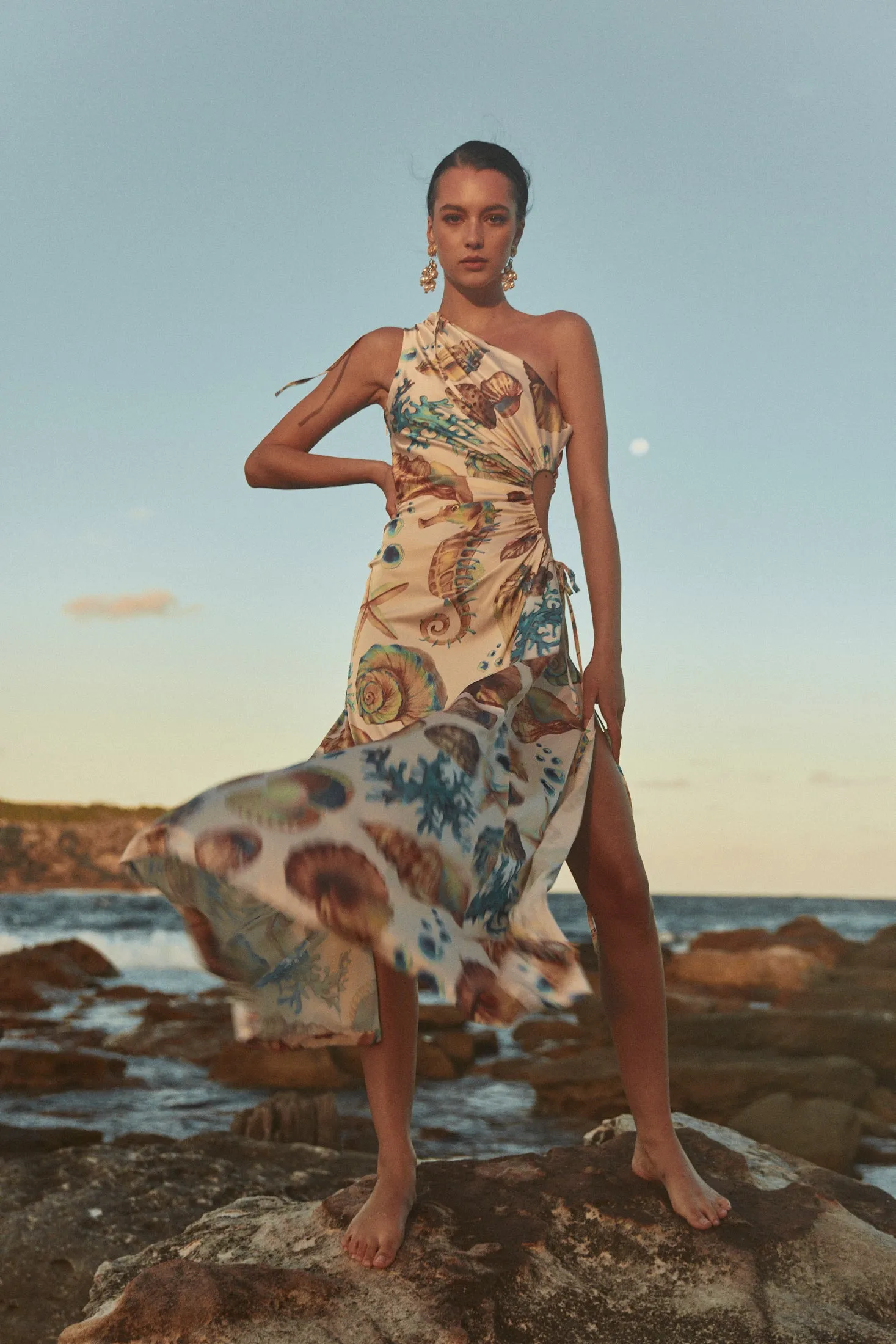 NOUR SEASHELL DRESS