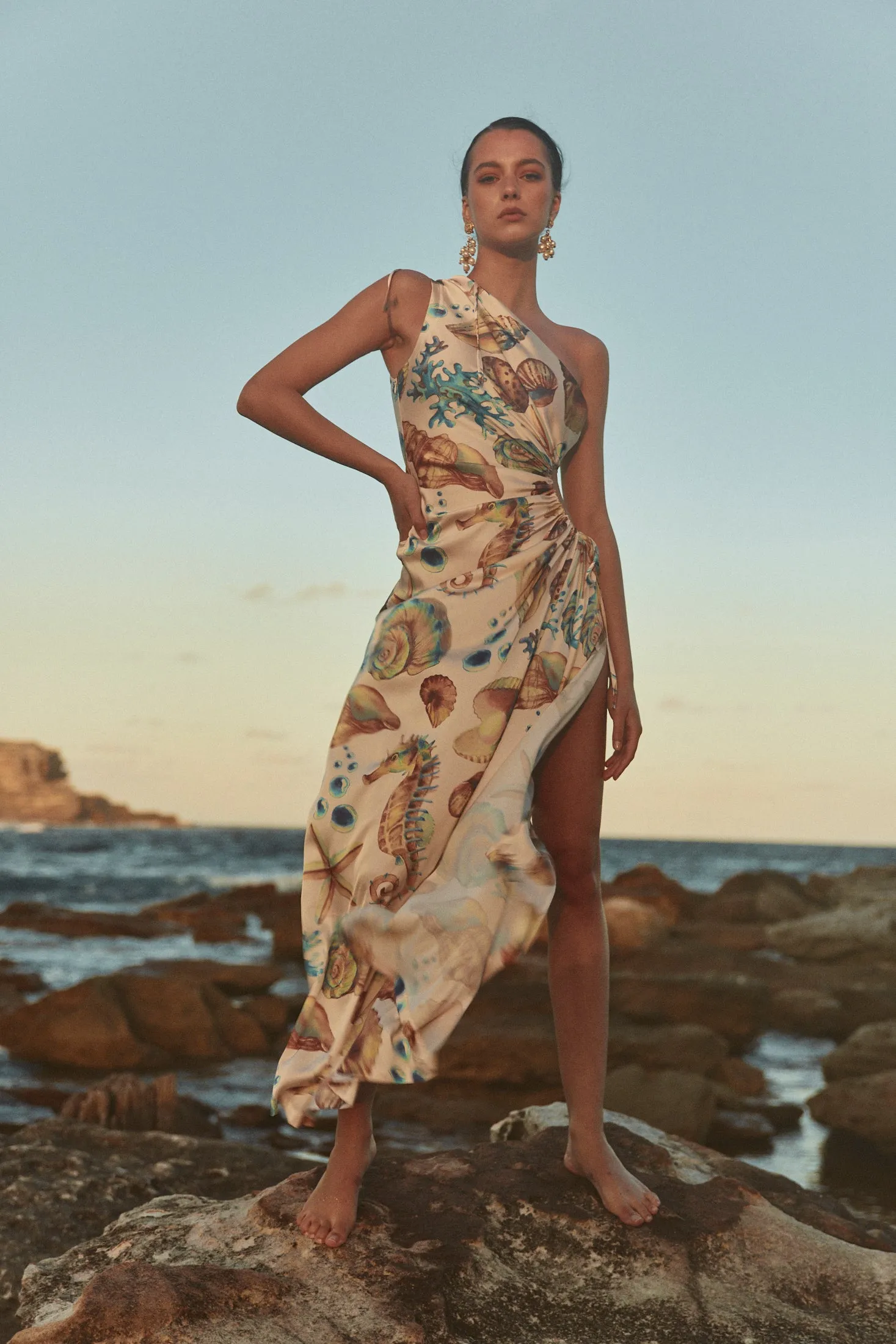 NOUR SEASHELL DRESS