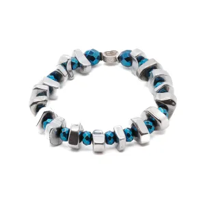 Nugget Hematite Energy Beaded Bracelet