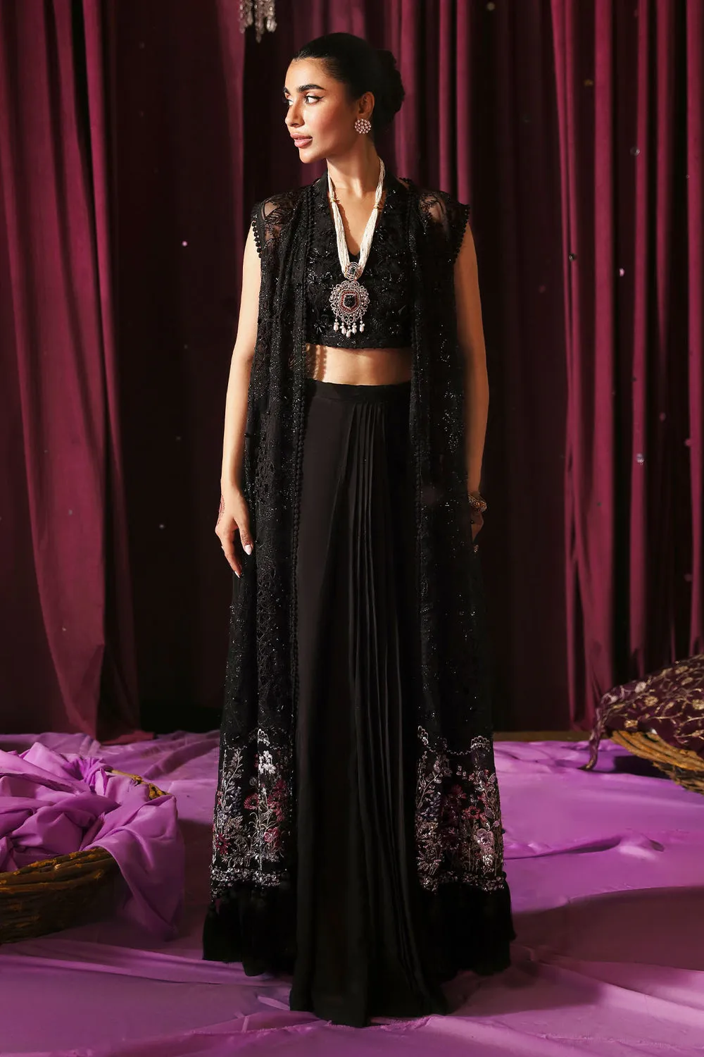 Nureh | jhoomro unstitched luxury formal - NL-73