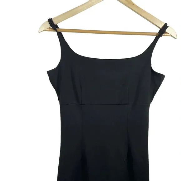 NWOT Lulus Heart Eyes Ruffled Bodycon Mini Dress in Black Size S