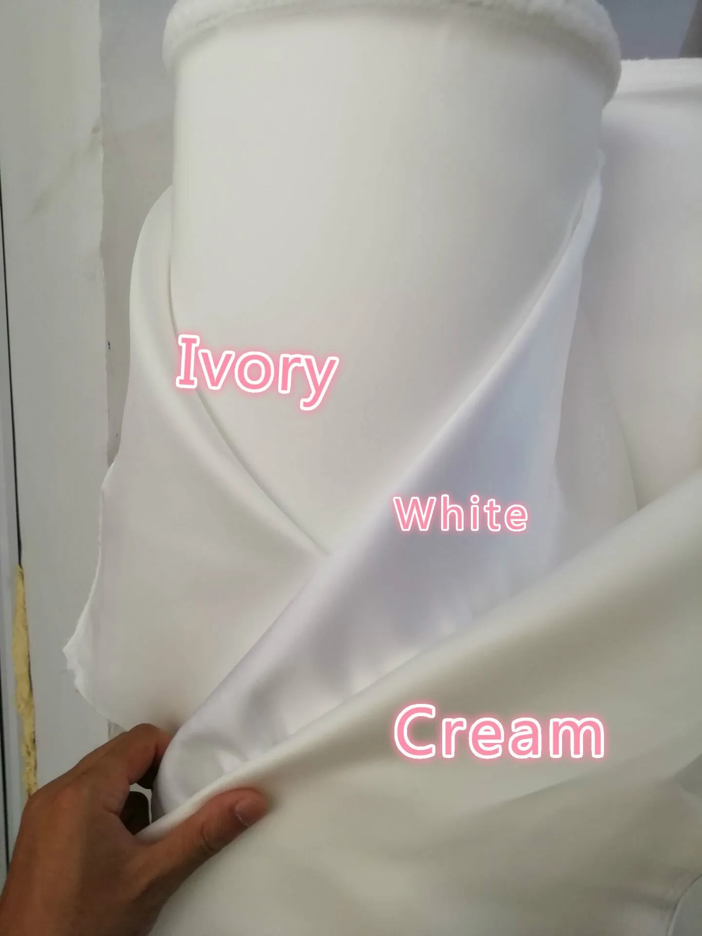 Off-the-shoulder Mermaid Ivory Wedding Gowns Simple Style