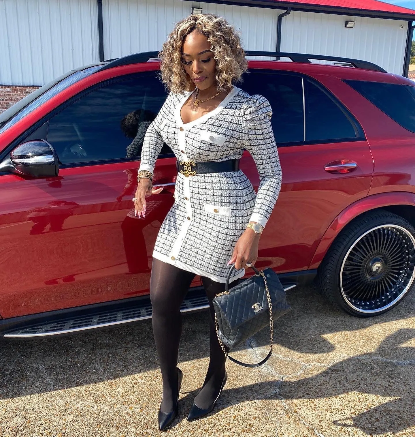 Office Bae Sweater Dress