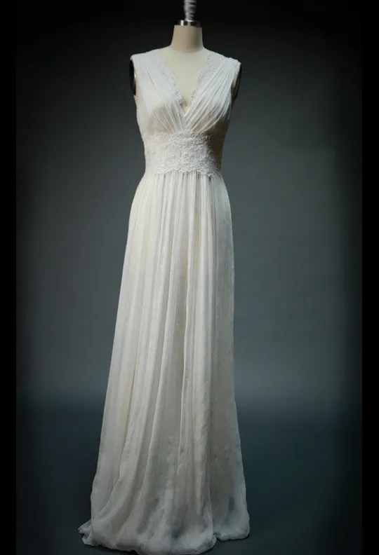 ON6170 Lace Detachable Caplet Wedding Dress