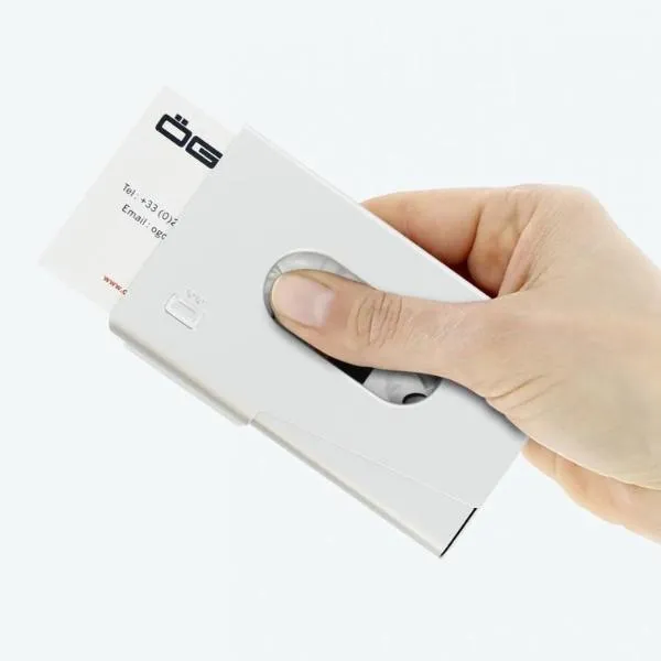ONE TOUCH Business Card Holder