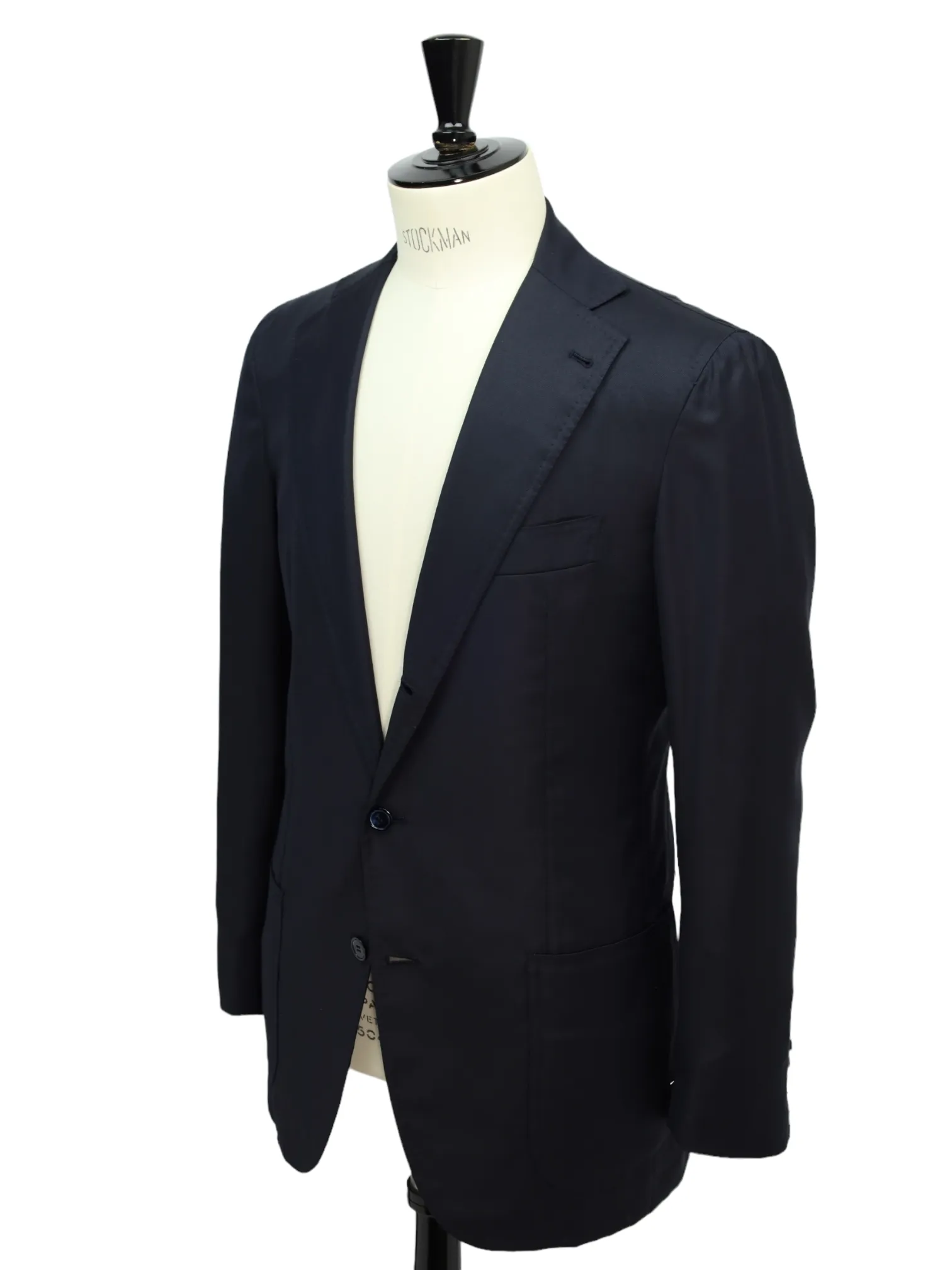 Orazio Luciano Black Neapolitan Suit