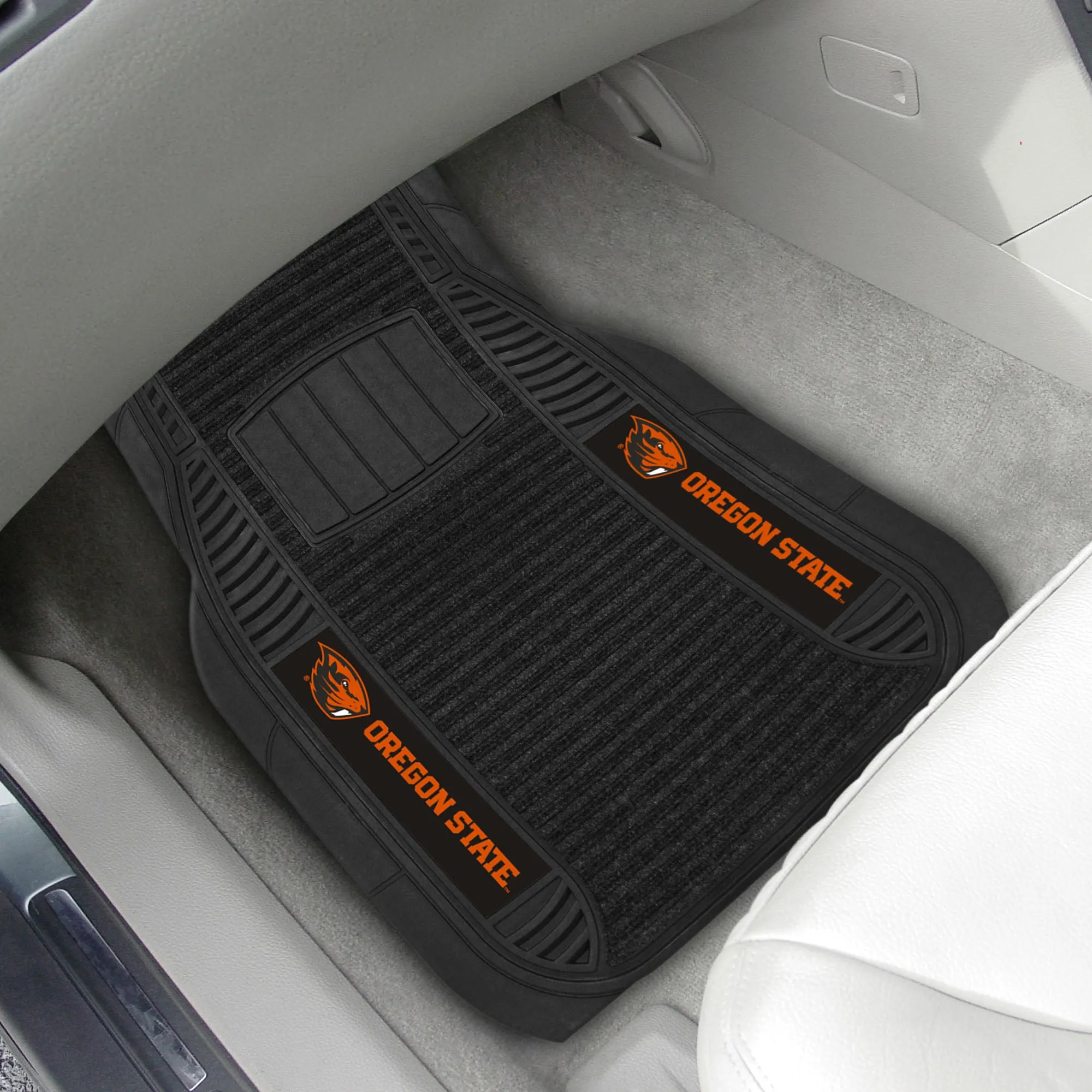 Oregon State University 2-pc Deluxe Car Mat Set