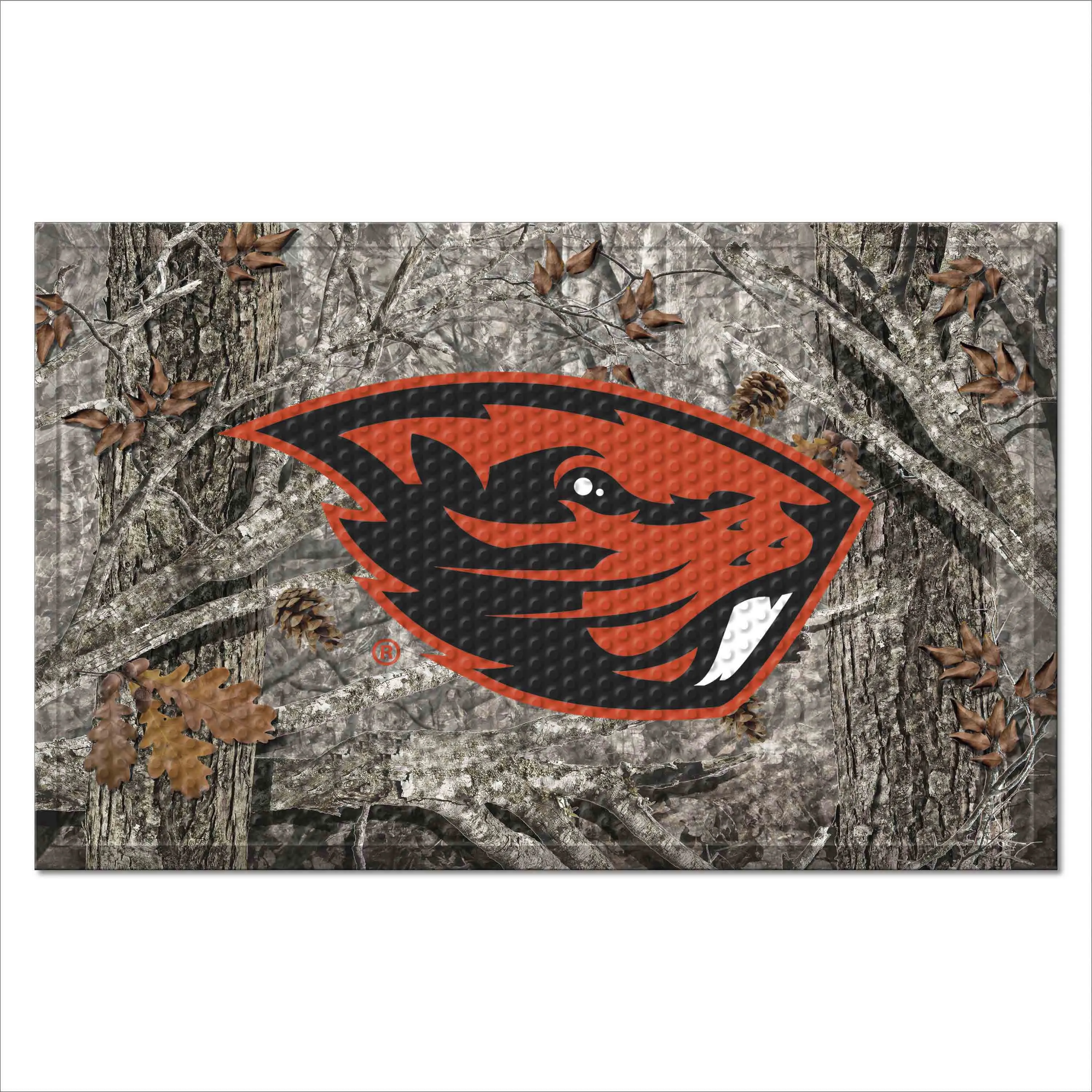 Oregon State University Camo Scraper Mat