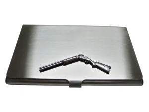 Over and Under Shot Gun Business Card Holder