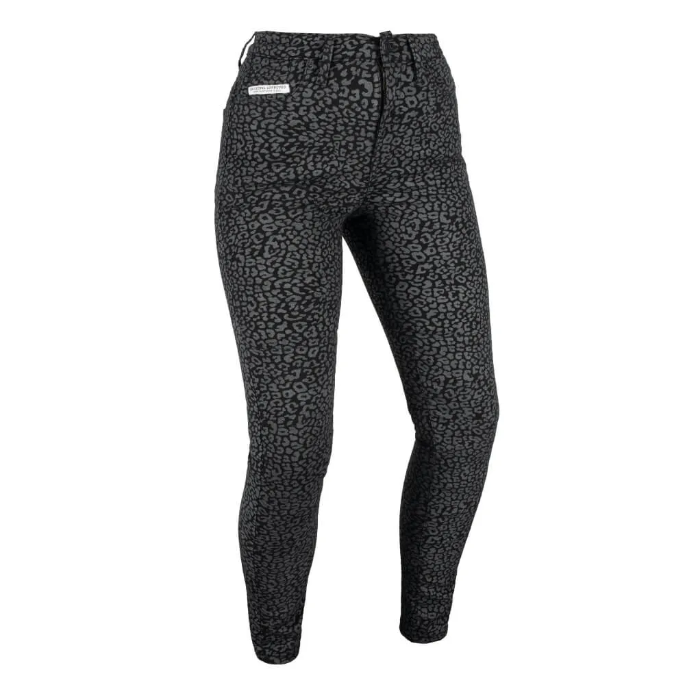 Oxford Super Stretch WS Jeans Reg Leopard