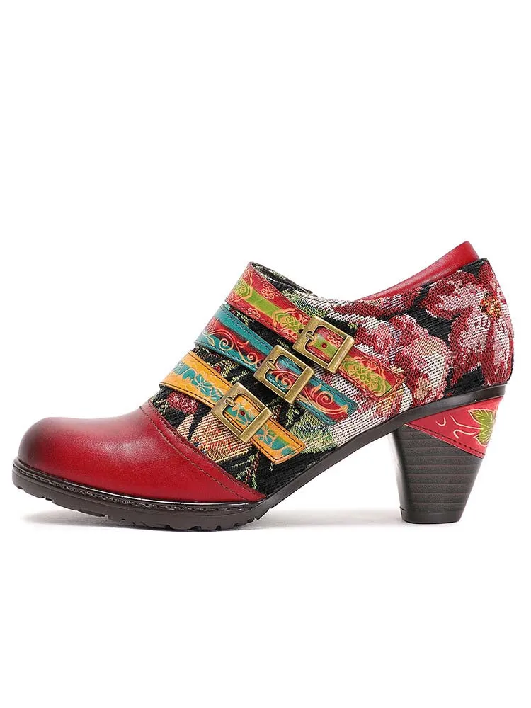 Paisleigh Genuine Leather Handmade Shoes