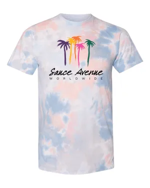 Palm Trees SA Worldwide | Coral Tye Tee