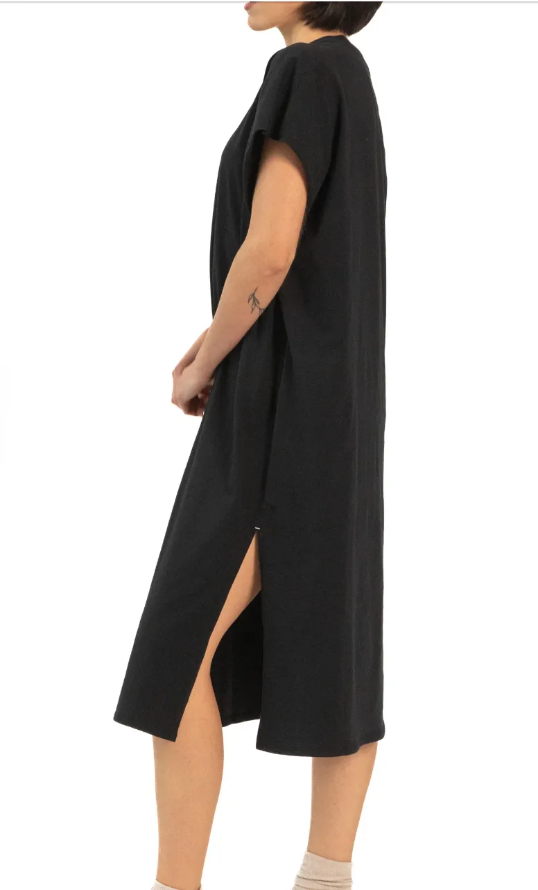 Paper Label Midi Dress