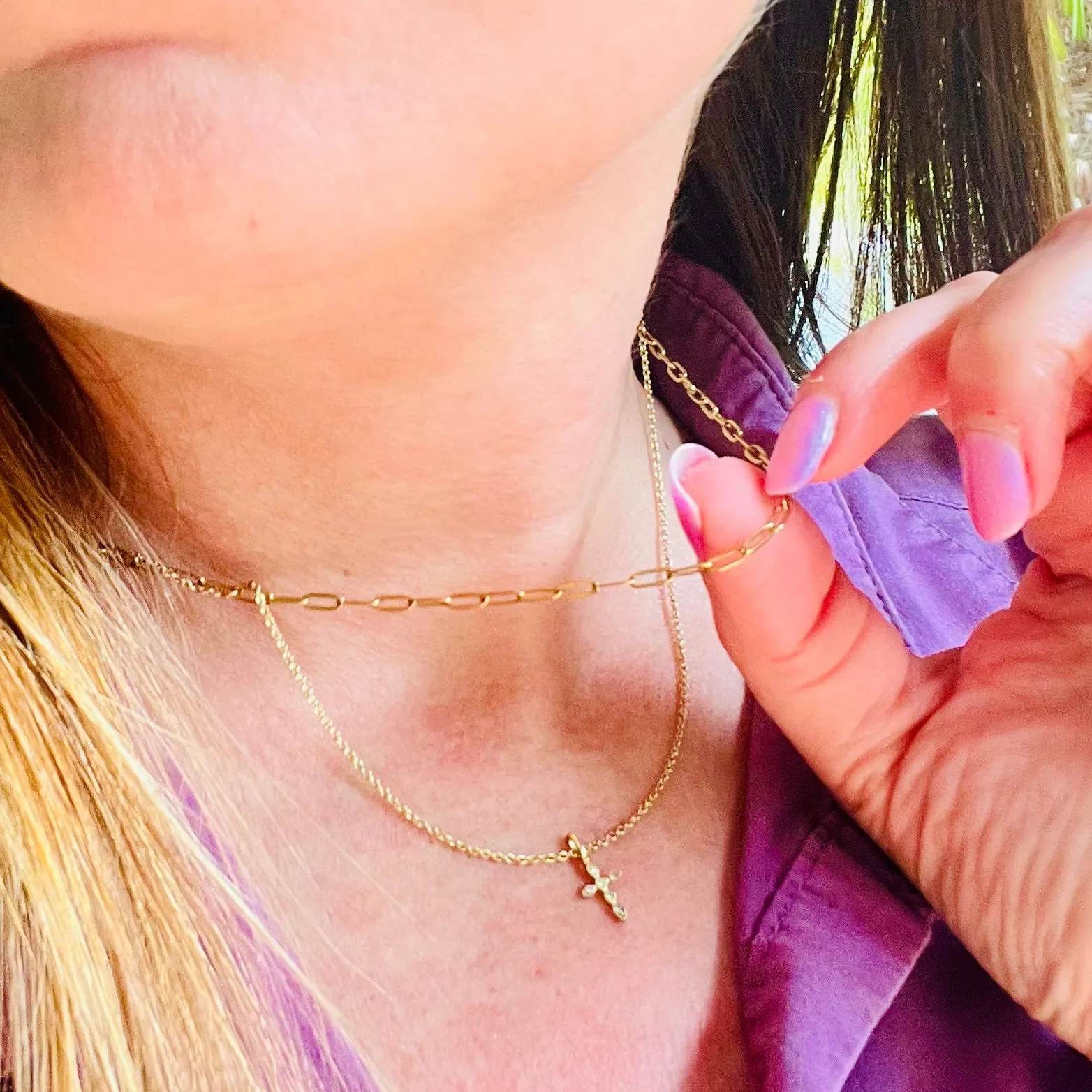 Paperclip Chain Necklace