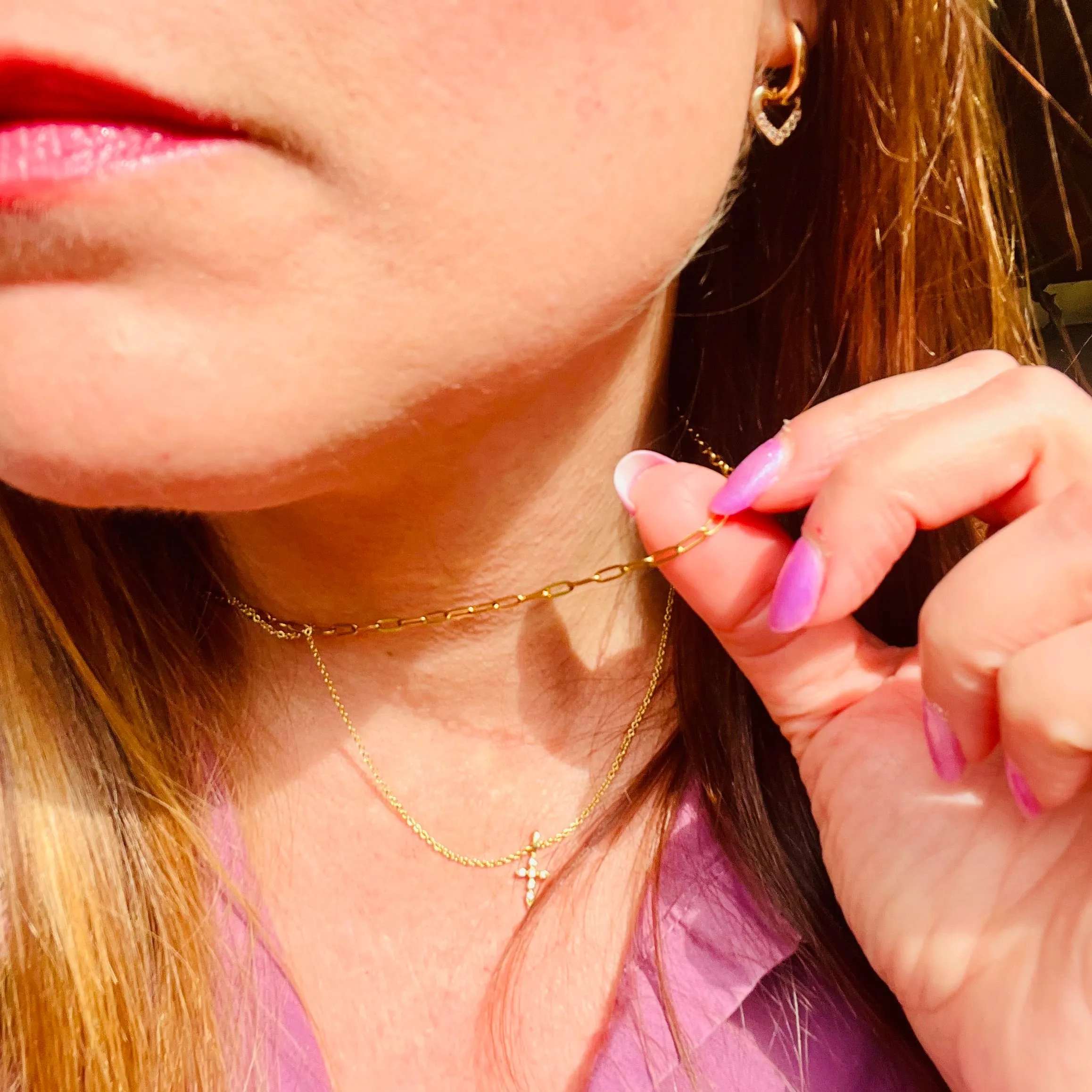 Paperclip Chain Necklace