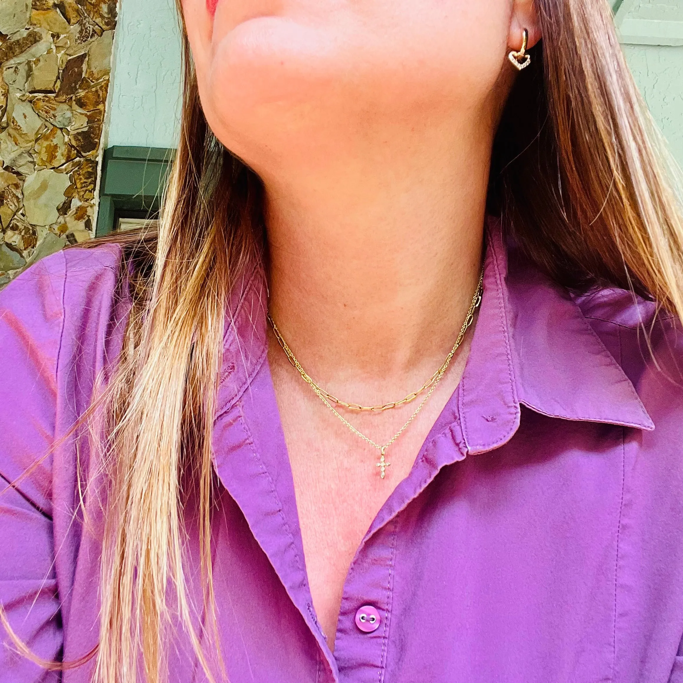 Paperclip Chain Necklace