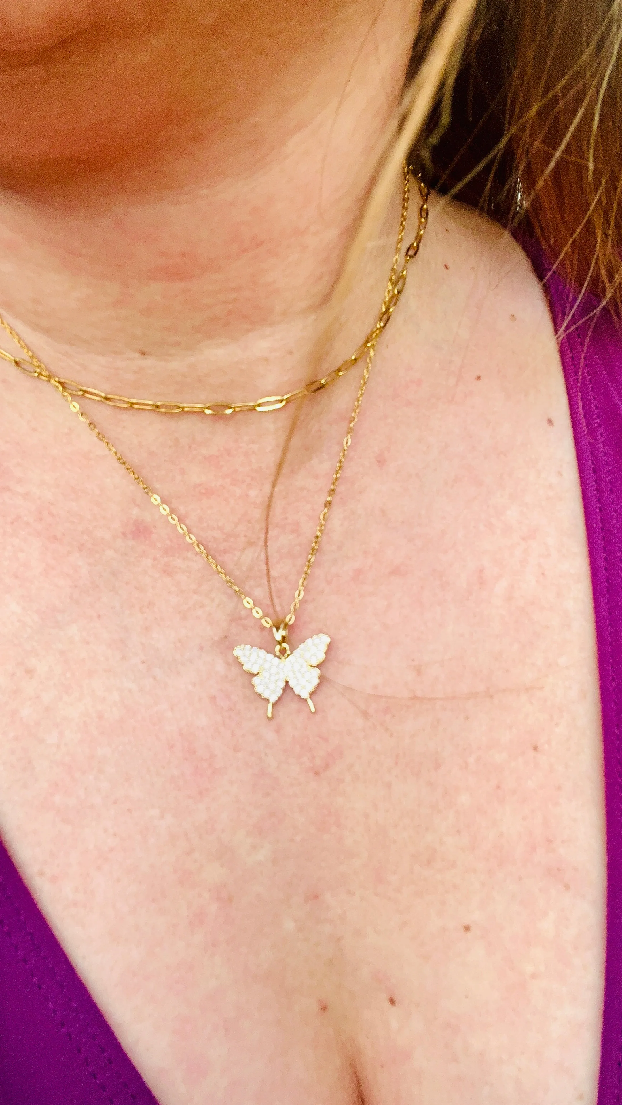 Paperclip Chain Necklace