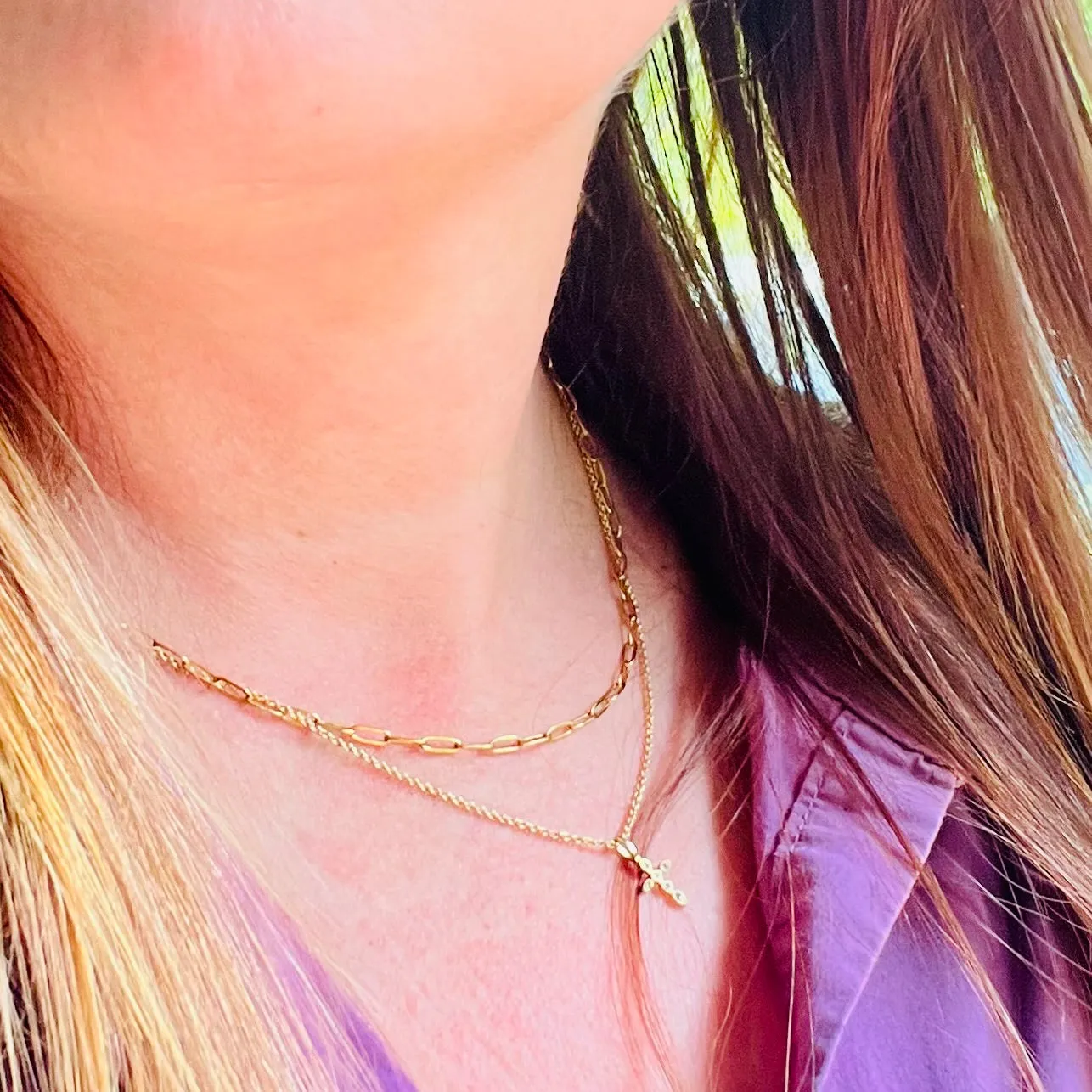 Paperclip Chain Necklace