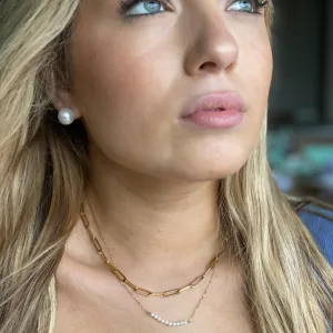 Paperclip Chain Necklace