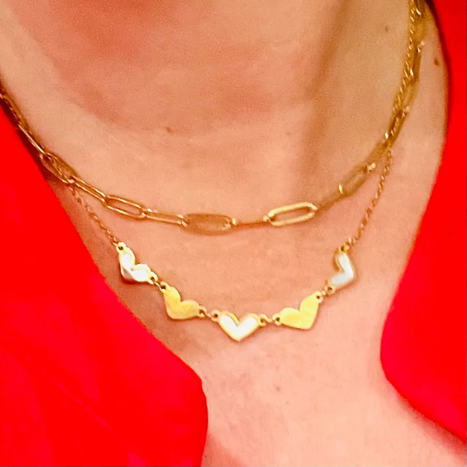 Paperclip Chain Necklace