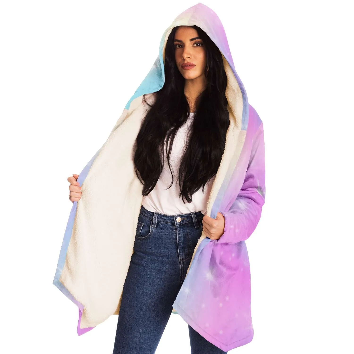 Pastel Rainbow Bright Colors Cloak - Custom