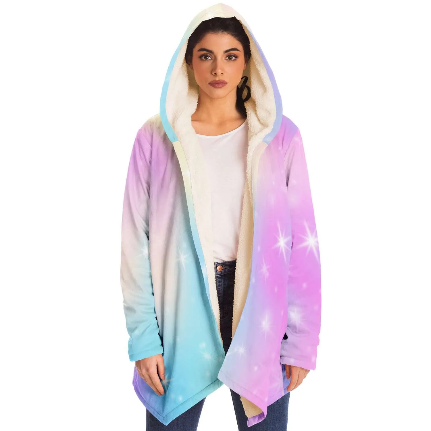 Pastel Rainbow Bright Colors Cloak - Custom
