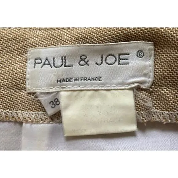 PAUL AND JOE Vintage 90’s Beige Fitted Midi Skirt