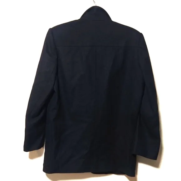 Peabody House Vintage 100% Wool Black Blazer Jacket Size 7/8