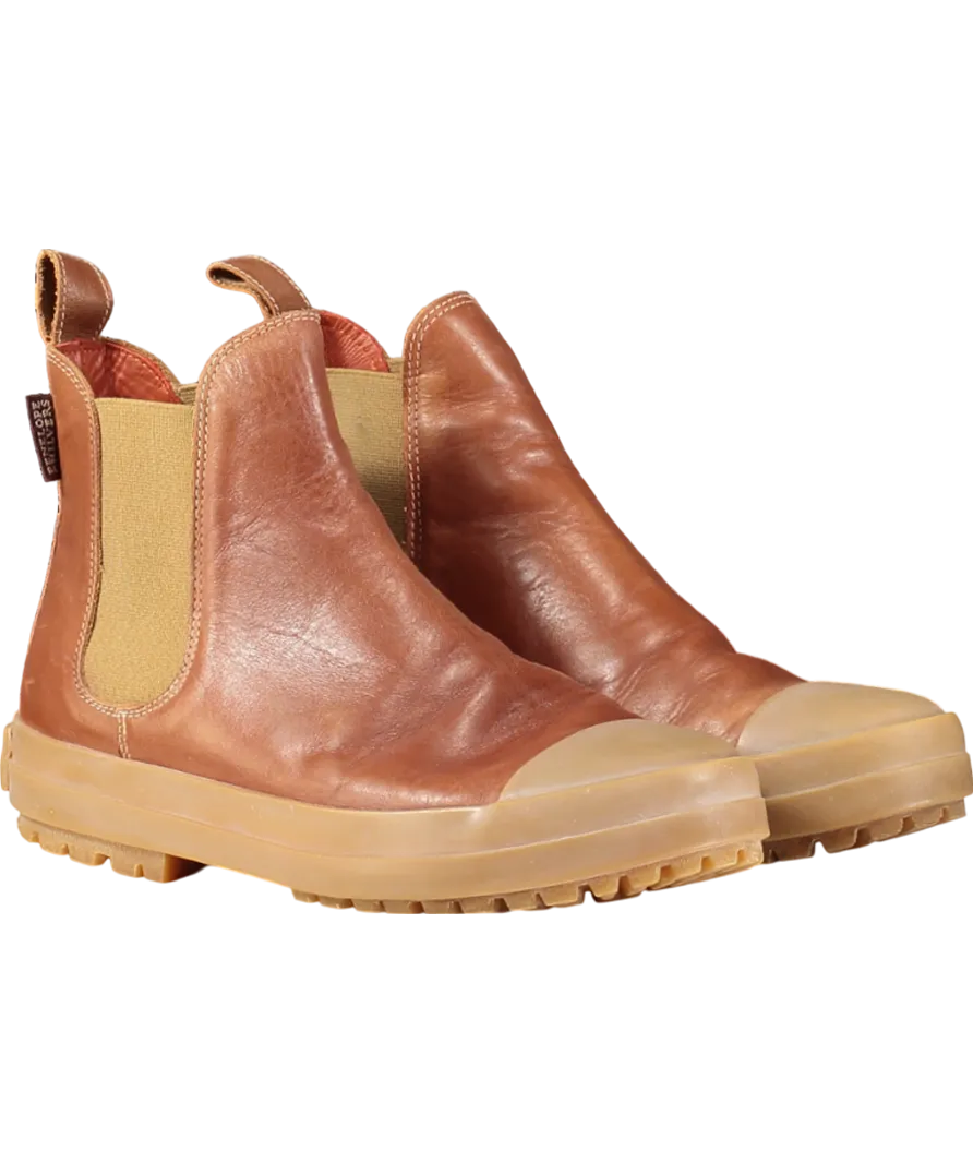 Penelope Chilvers Brown Jump Waterproof Leather Boot UK 6 EU 39 👠
