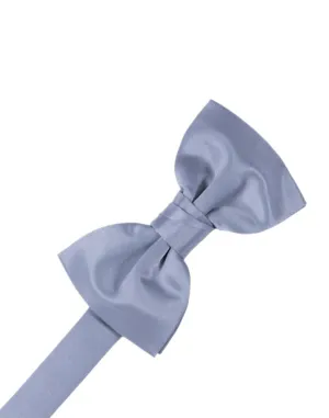 Periwinkle Luxury Satin Kids Bow Tie