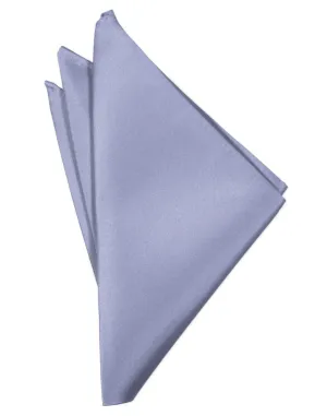 Periwinkle Luxury Satin Pocket Square