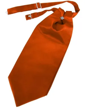 Persimmon Luxury Satin Cravat