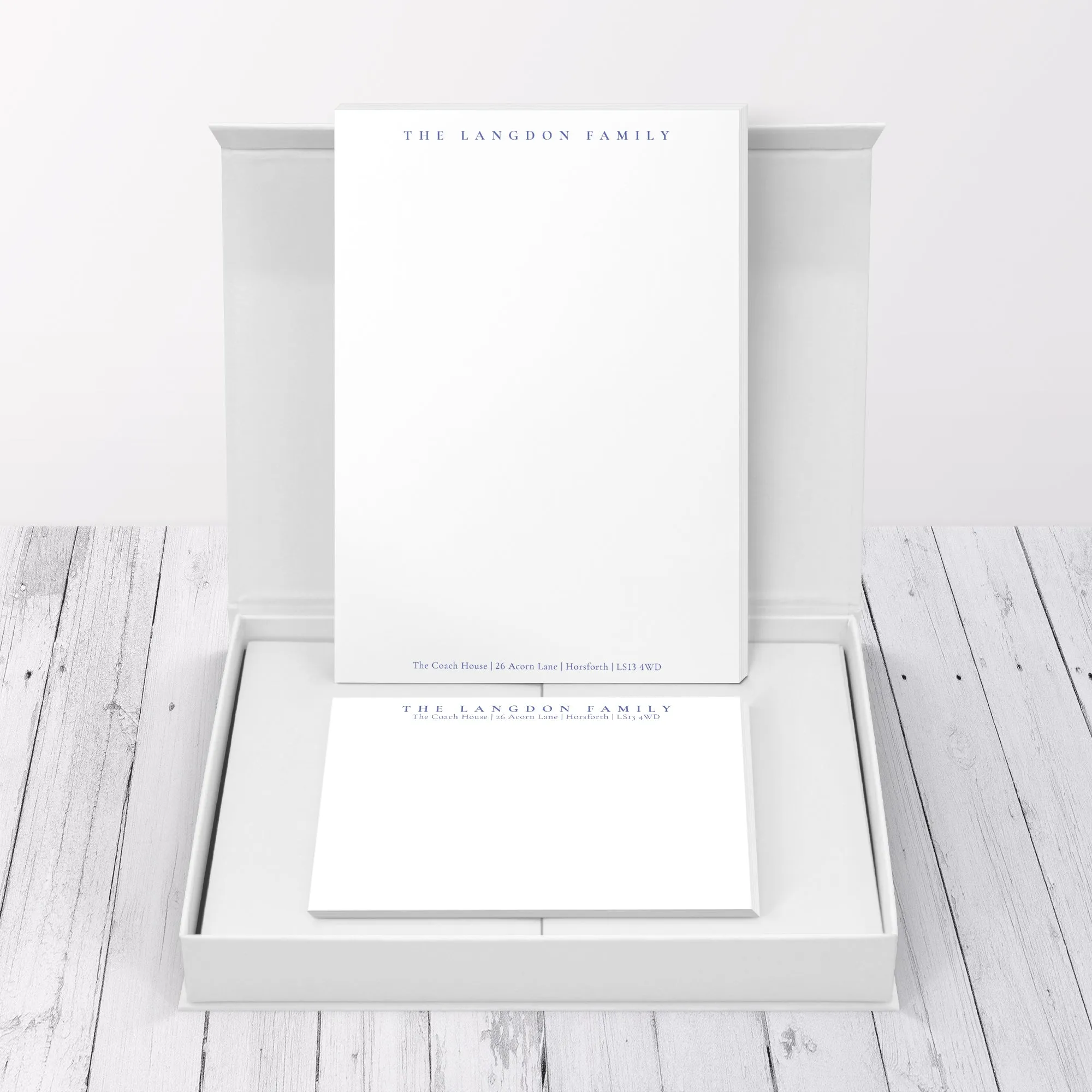 Personalised Stationery Gift Set - 'Oxford'