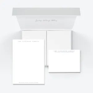 Personalised Stationery Gift Set - 'Oxford'