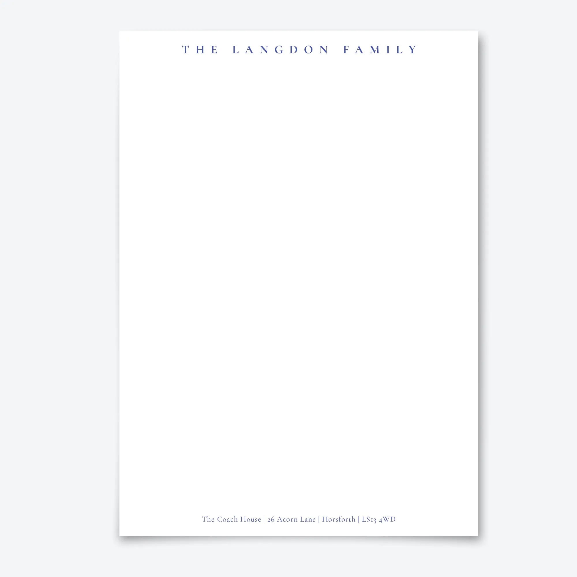 Personalised Stationery Gift Set - 'Oxford'