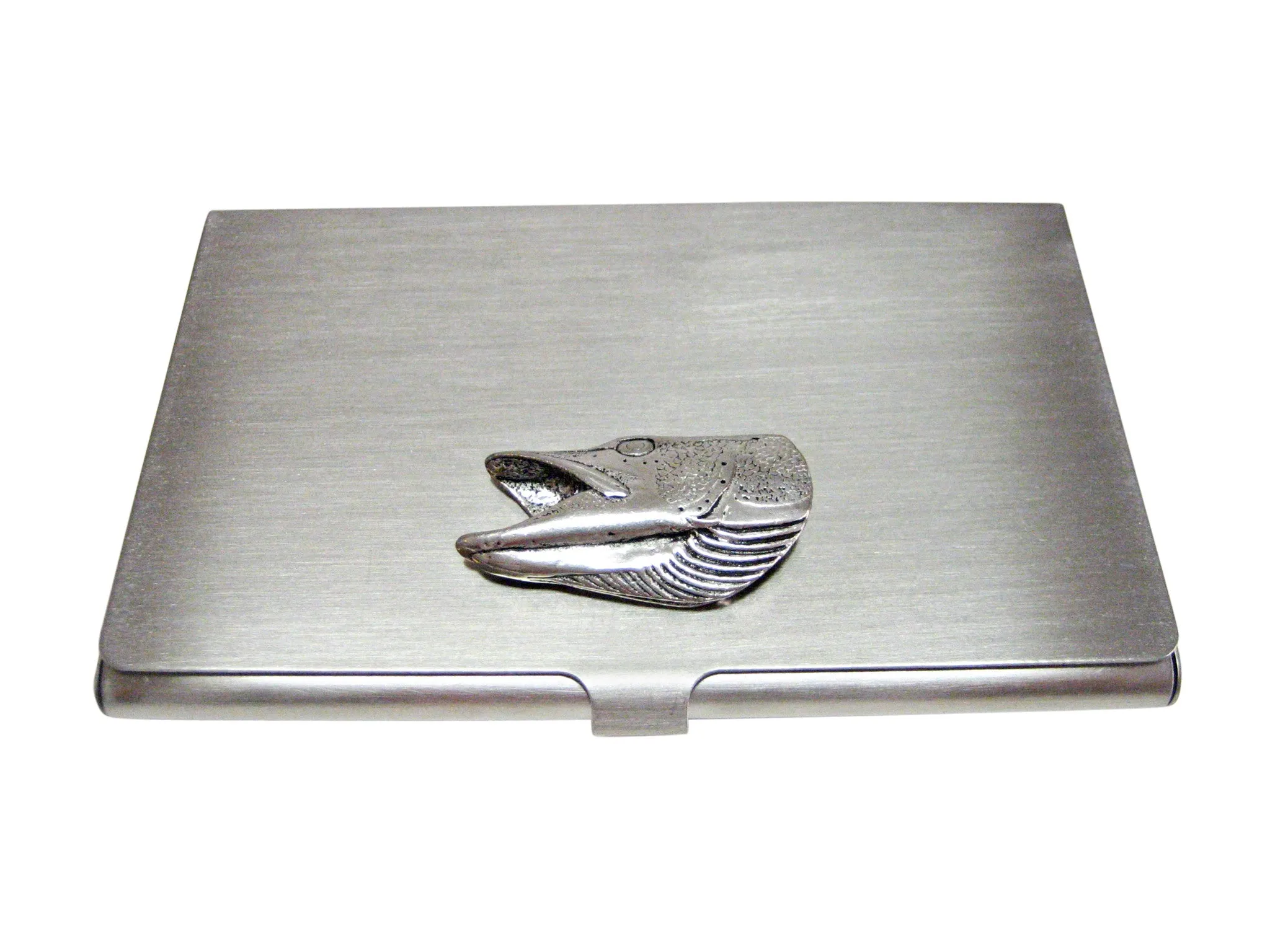 Pike Fish Head Business Card Holder