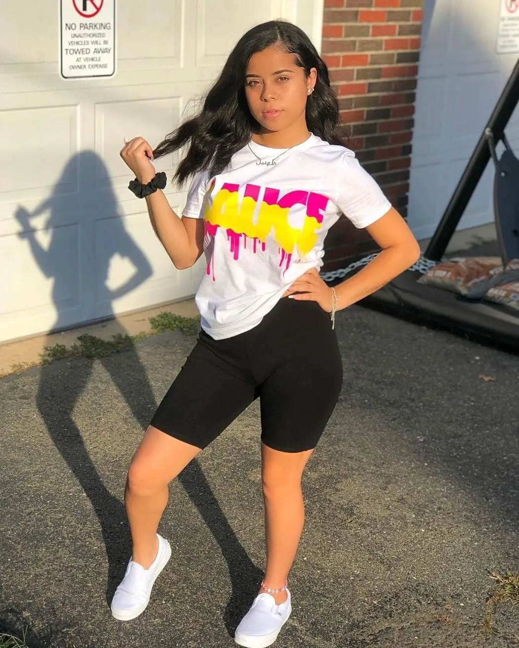 Pink Lemonade Sauce | White Tee