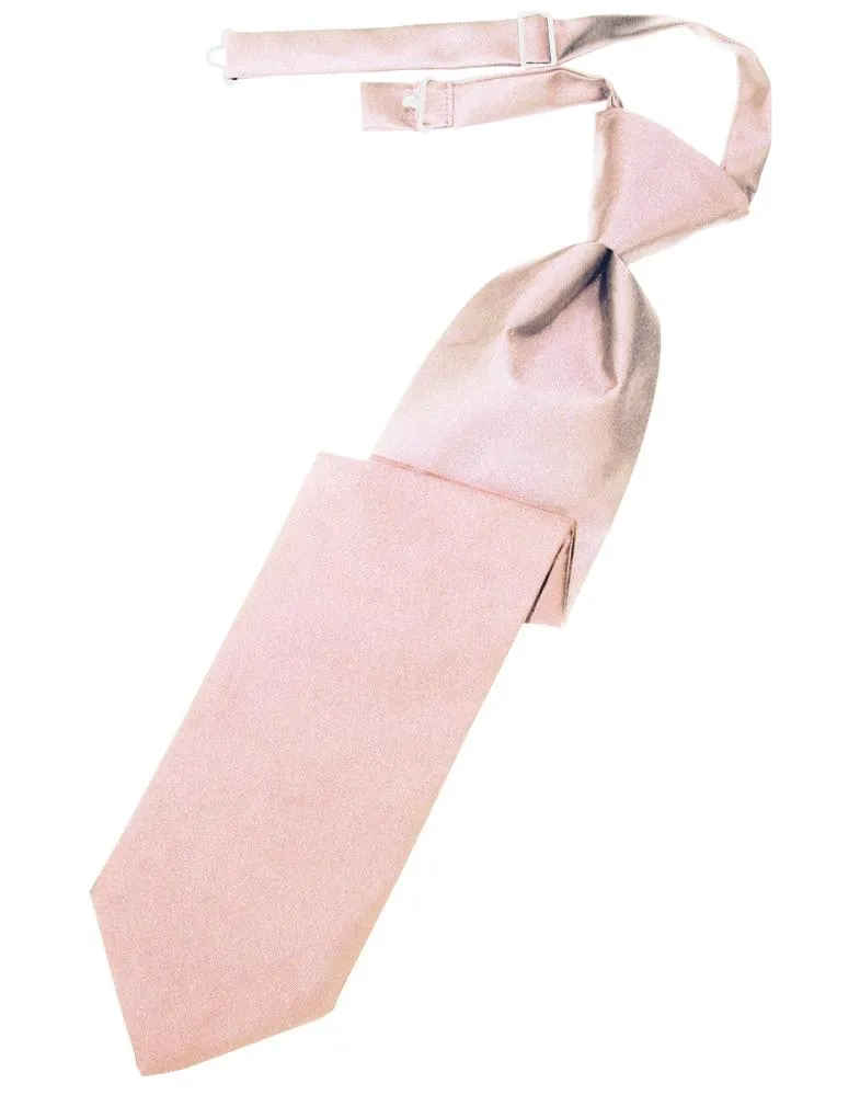 Pink Luxury Satin Necktie