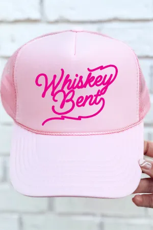 Pink Whiskey Bent Otto Soft Pink Foam Front Trucker Hat