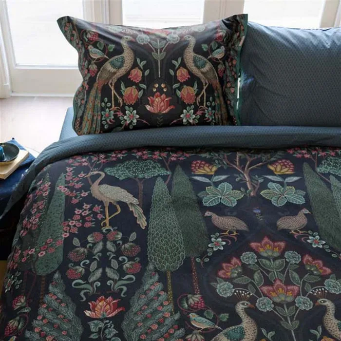 Pip Studio Pavoni Dark Blue Quilt Cover Set
