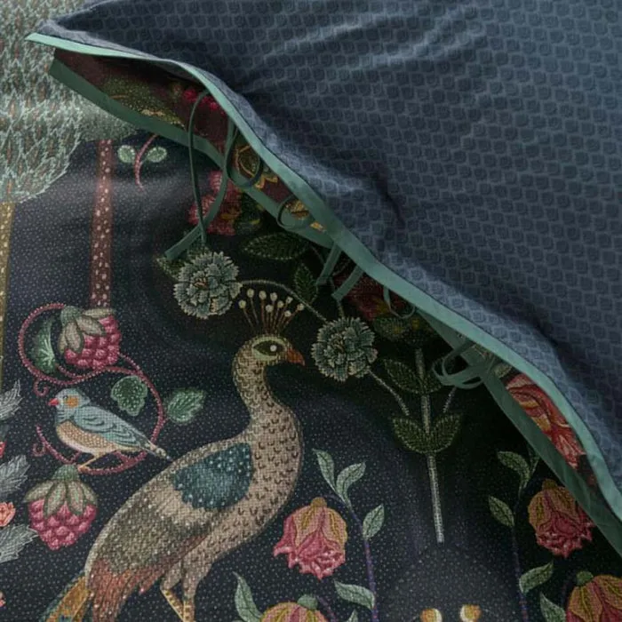 Pip Studio Pavoni Dark Blue Quilt Cover Set