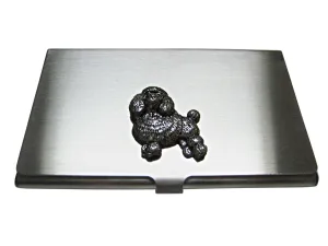 Poodle Dog Business Card Holder