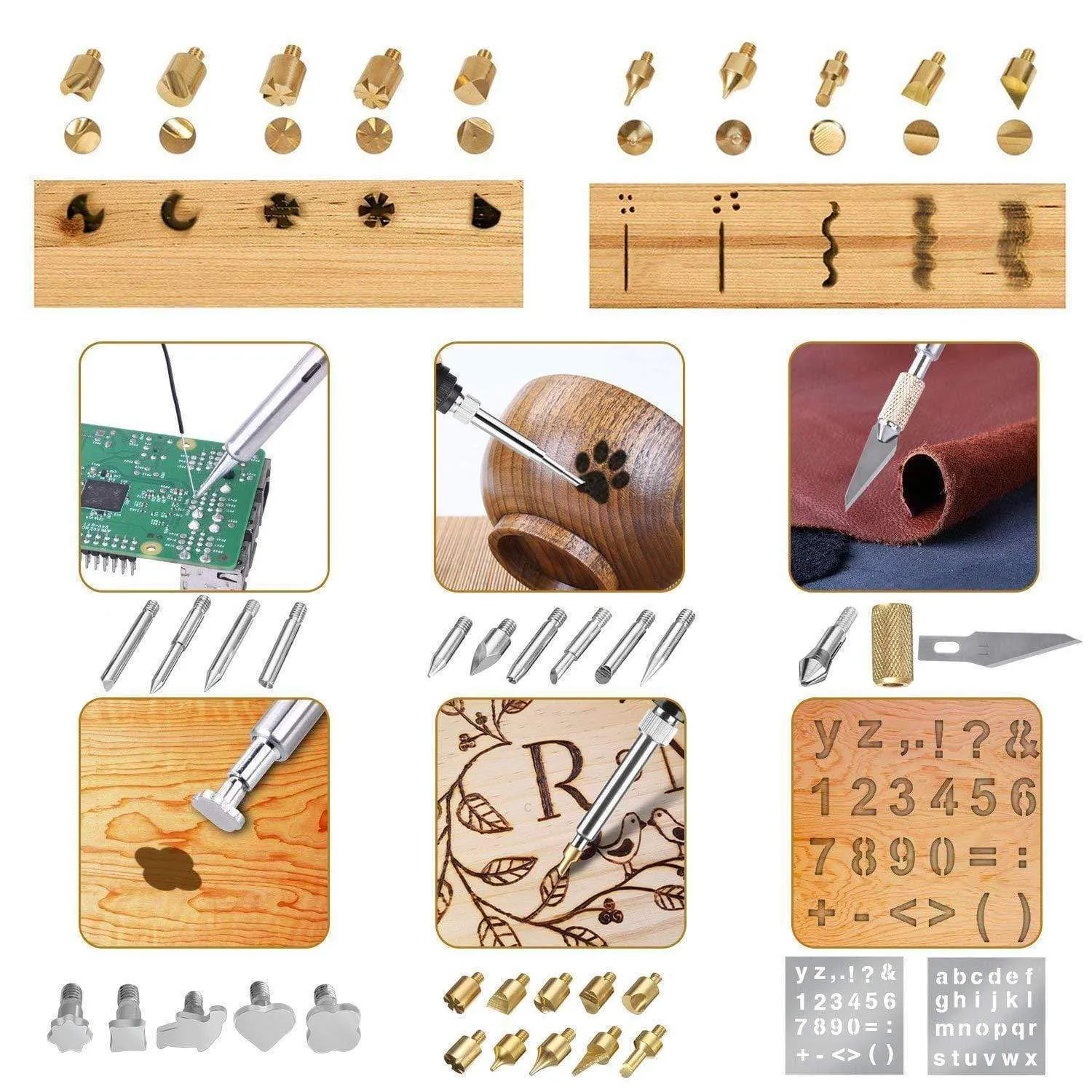 Professional Wood Burning Set