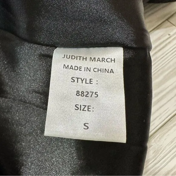PROJECT JUDITH MARCH X SHANNON FORD TIGER QUEEN SATIN SLEEVELESS SLIP DRESS S